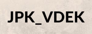 Nowy JPK_VDEK od 2019 roku